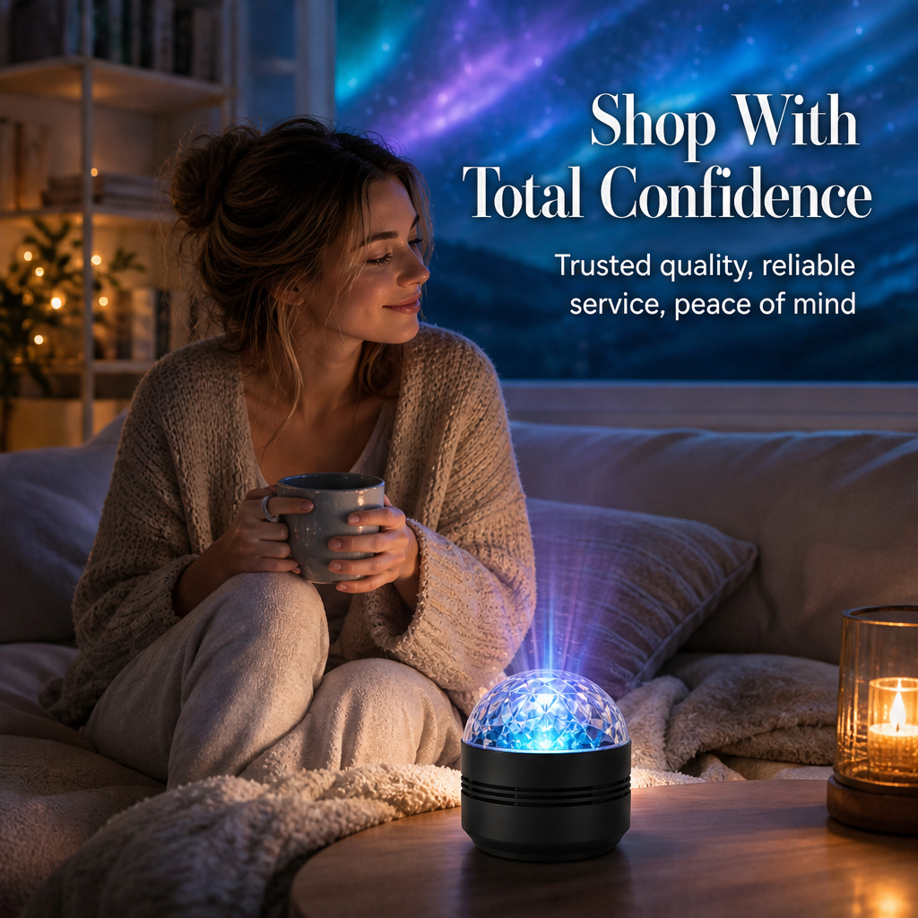 Orbalume – Galaxy Projection Light with Crystal Dome + 50% OFF features