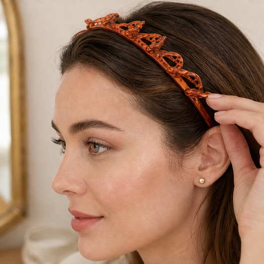 Hairloom – No-Slip Braided Headband for Bangs & Flyaways + 1+1 FREE lifestyle