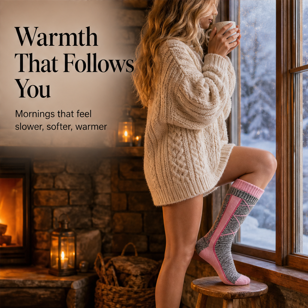 Hearthsole – Rechargeable Heated Socks with 3 Heat Levels & Sole Warmth + 50% OFF features