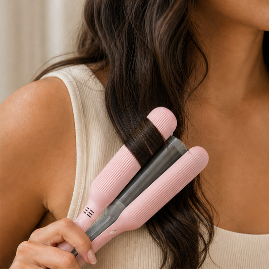 Wavelle – Dual-Barrel French Wave Curling Tong for Bouncy, Long-Lasting Curls + 50% OFF lifestyle