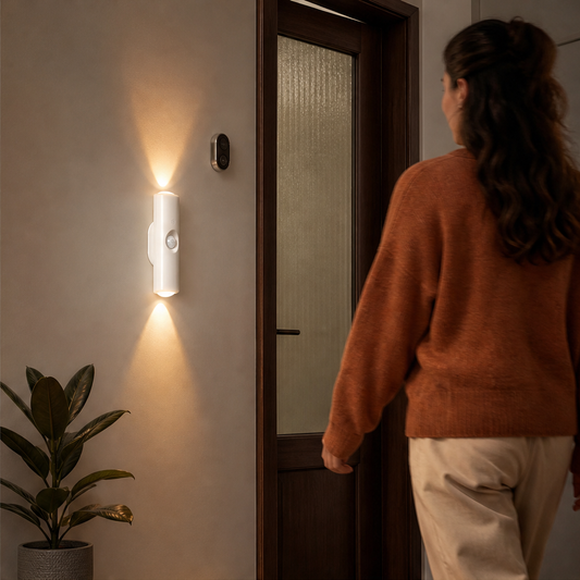 Glowmere – Magnetic Motion-Sensor RGB Wall Light + 50% OFF lifestyle