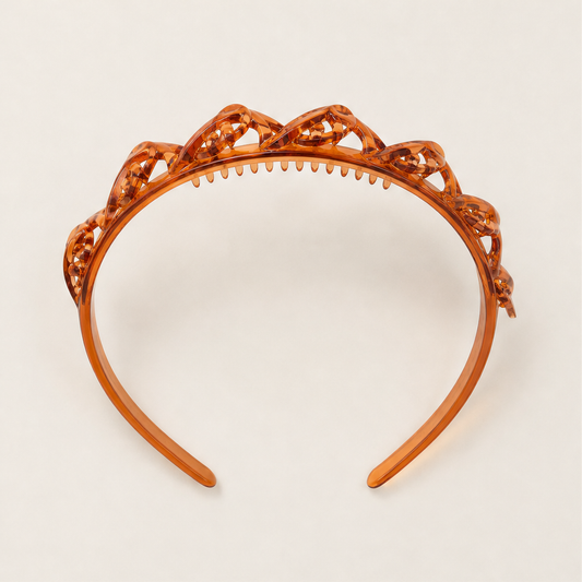 Hairloom – No-Slip Braided Headband for Bangs & Flyaways + 1+1 FREE Amber