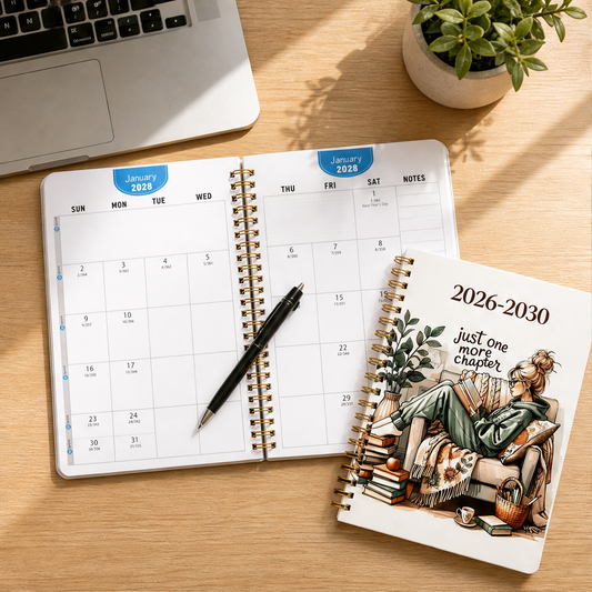 Yearloom – 60-Month Spiral Monthly Planner 2026-2030 + 50% OFF lifestyle