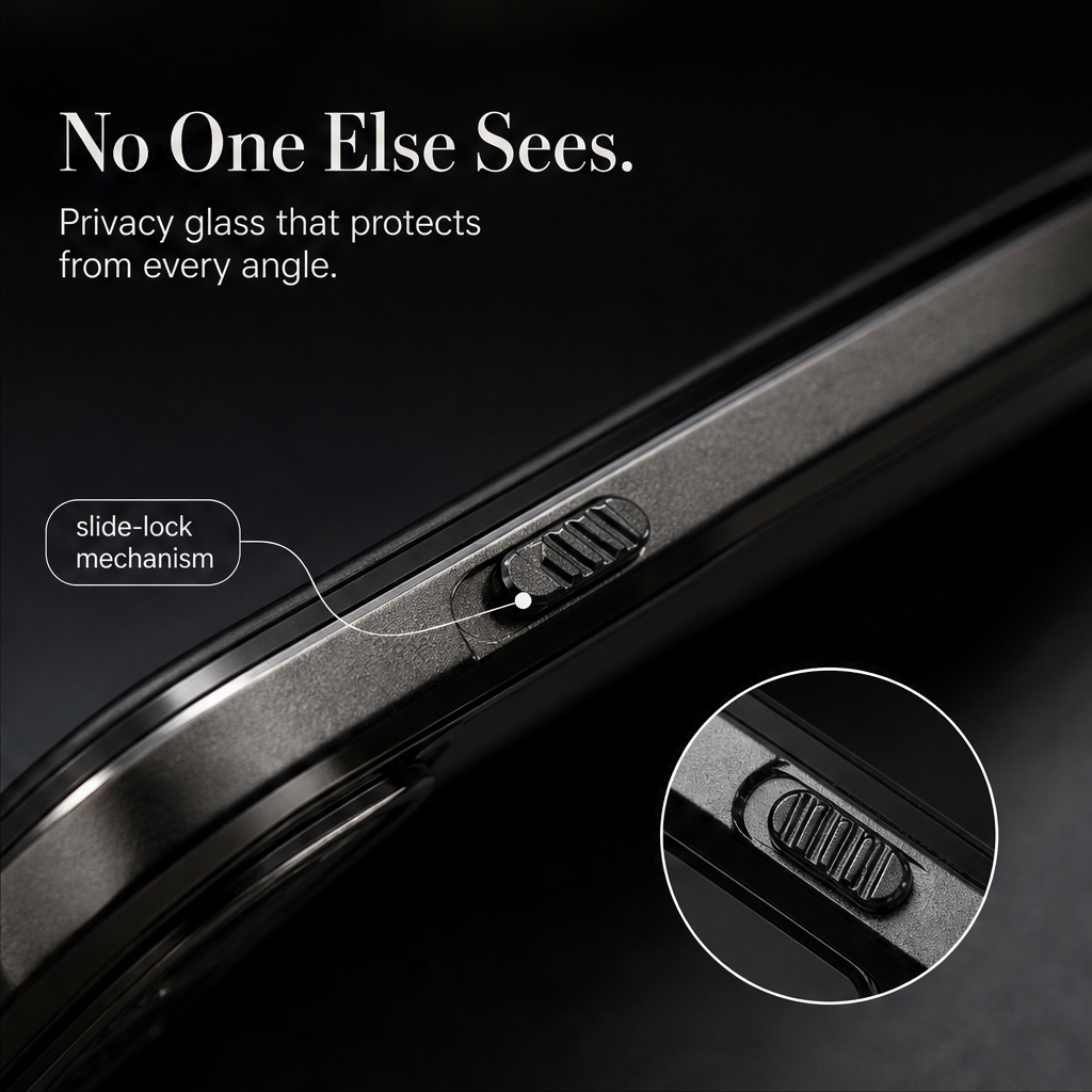 Veilcroft – Anti-Peeping Privacy Screen Magnetic iPhone Case + 50% OFF features
