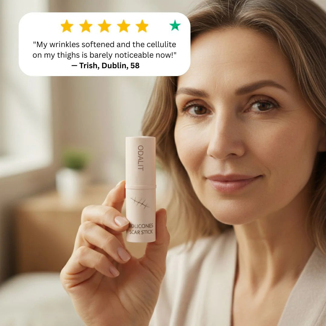 The AuraSmooth Scar Stick - 60% Medical-Grade Silicone, Centella Asiatica, and 100% Satisfaction Guarantee +50% OFF