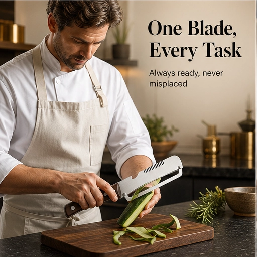 Rindforge – Heavy-Duty Stainless Steel 3-in-1 Hard Rind Peeler  + 50% OFF