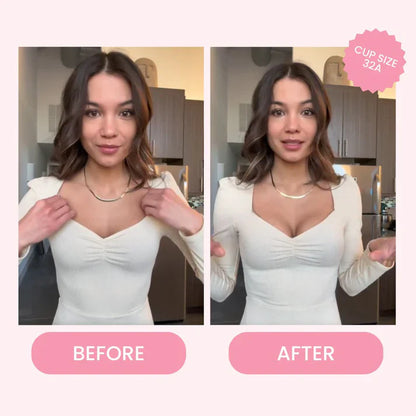 The StayPut Bra Insert - A 2-Cup Boost That Stays Put + 50 % OFF