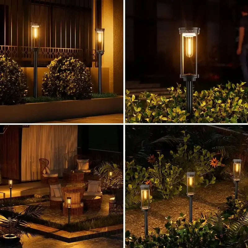 The SunGlow Pathway Lights - 14 Hours of Light, Zero Maintenance + 50% OFF