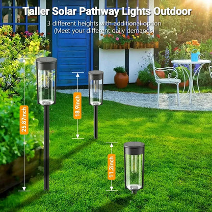 The SunGlow Pathway Lights - 14 Hours of Light, Zero Maintenance + 50% OFF