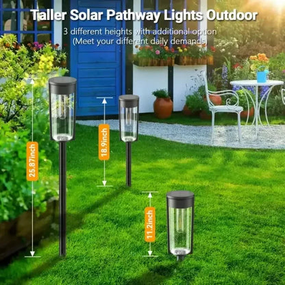 The SunGlow Pathway Lights - 14 Hours of Light, Zero Maintenance + 50% OFF