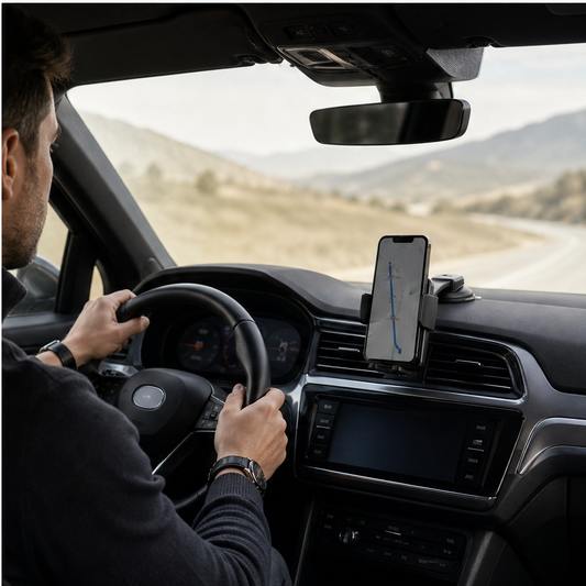 Bendura – Bendable 360° Car Phone Holder with Washable Suction Grip + 50% OFF