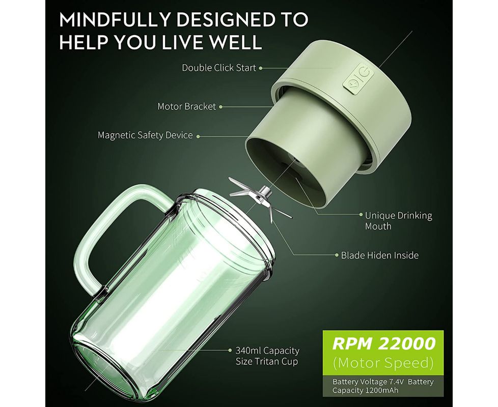 The CJ™ Crusher Juicer - Fresh Smoothies, No Cleanup + 50% OFF