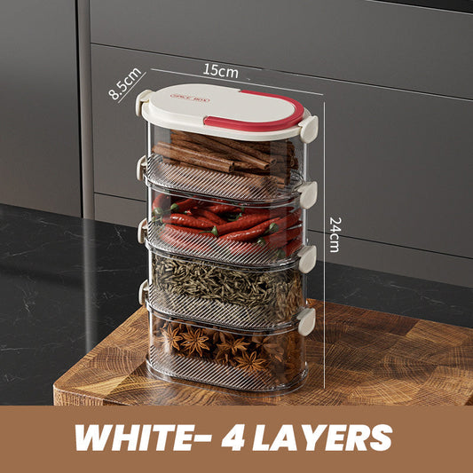 The AuraSeal Multi-Layer Storage - Airtight Seal, Space-Saving Design, and Durable Construction + 50% OFF