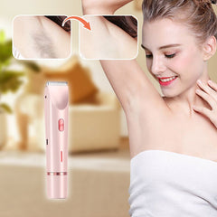 Velura™ – Painless Dual-Head IPX7 Waterproof Electric Shaver for Women + 50% OFF