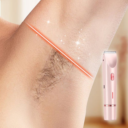 Velura™ – Painless Dual-Head IPX7 Waterproof Electric Shaver for Women + 50% OFF
