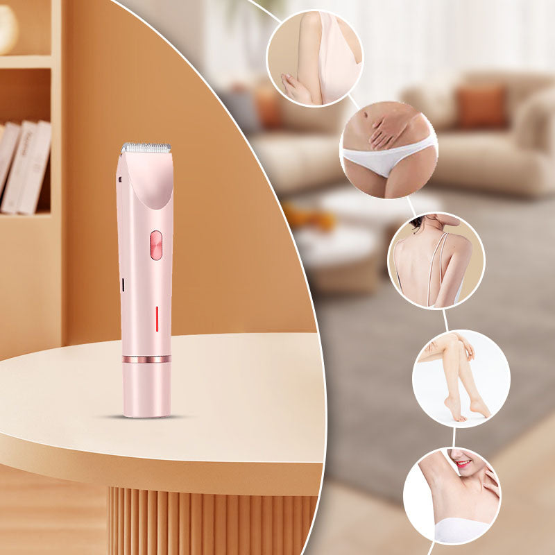 Velura™ – Painless Dual-Head IPX7 Waterproof Electric Shaver for Women + 50% OFF