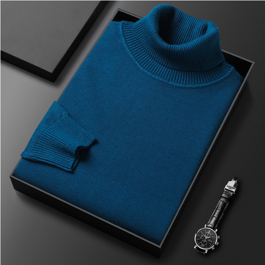 The LuxeKnit Turtleneck - Timeless Elegance, Zero Itch + 50% OFF