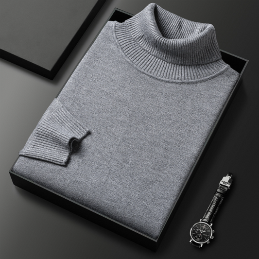 The LuxeKnit Turtleneck - Timeless Elegance, Zero Itch + 50% OFF