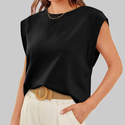 The Effortless Cap Sleeve Top - Cool Comfort for Hot Days + 50% OFF
