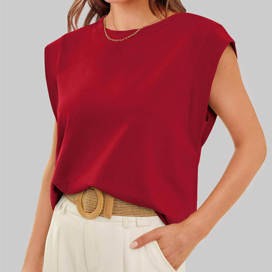 The Effortless Cap Sleeve Top - Cool Comfort for Hot Days + 50% OFF