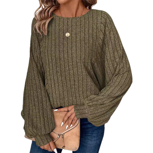 EaseBreeze Ribbed Sweater- 50 % OFF