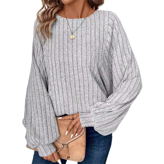 EaseBreeze Ribbed Sweater- 50 % OFF
