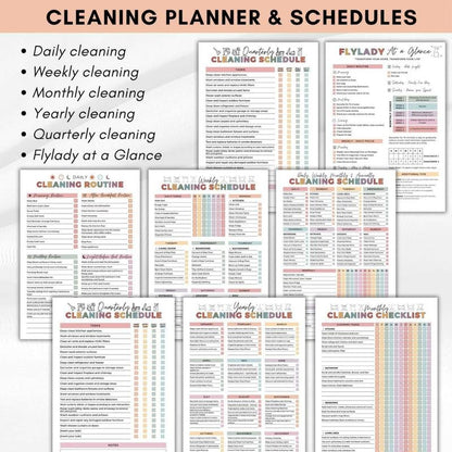 The ClarityFlow Planner - Household Cleaning Made Simple! + 50% OFF