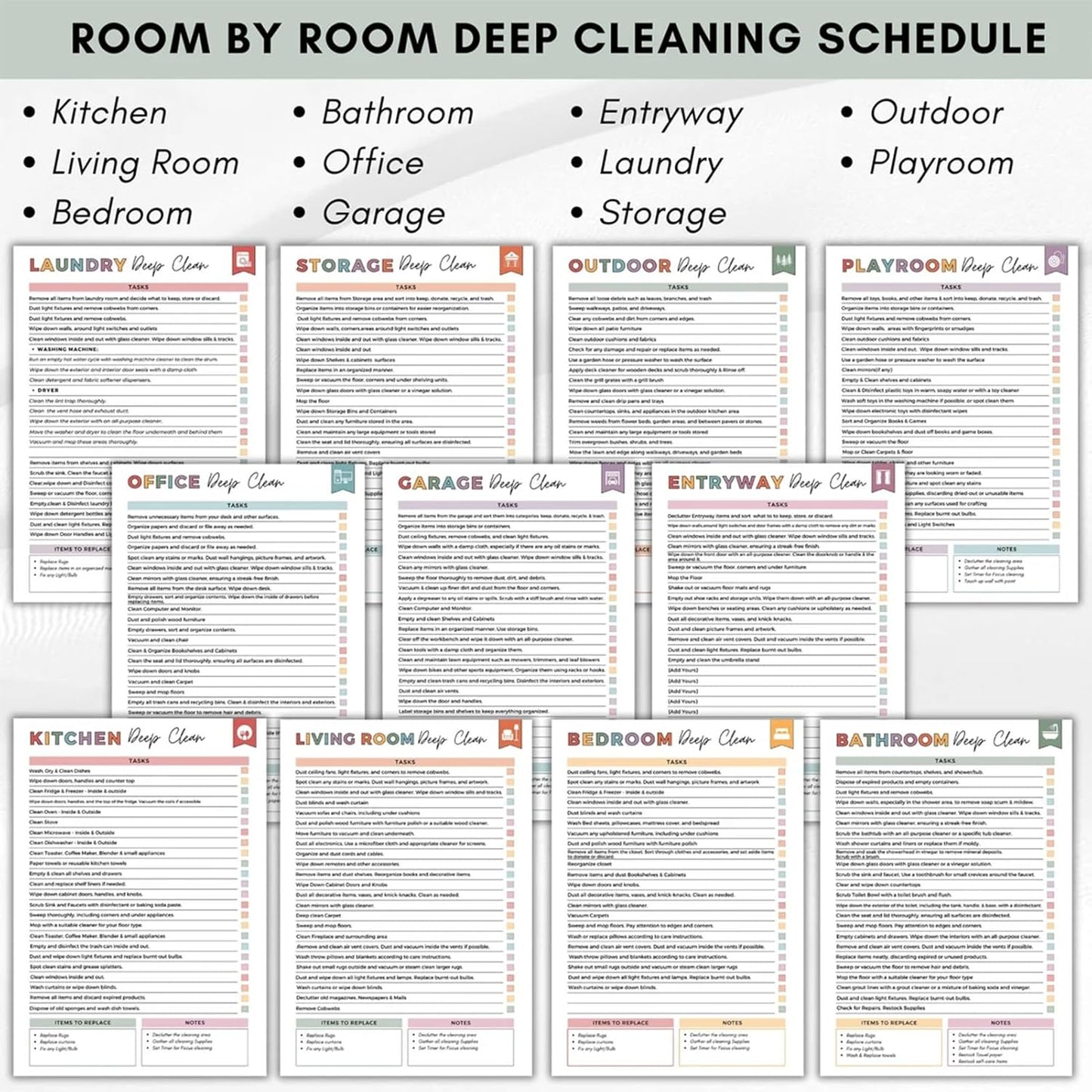 The ClarityFlow Planner - Household Cleaning Made Simple! + 50% OFF