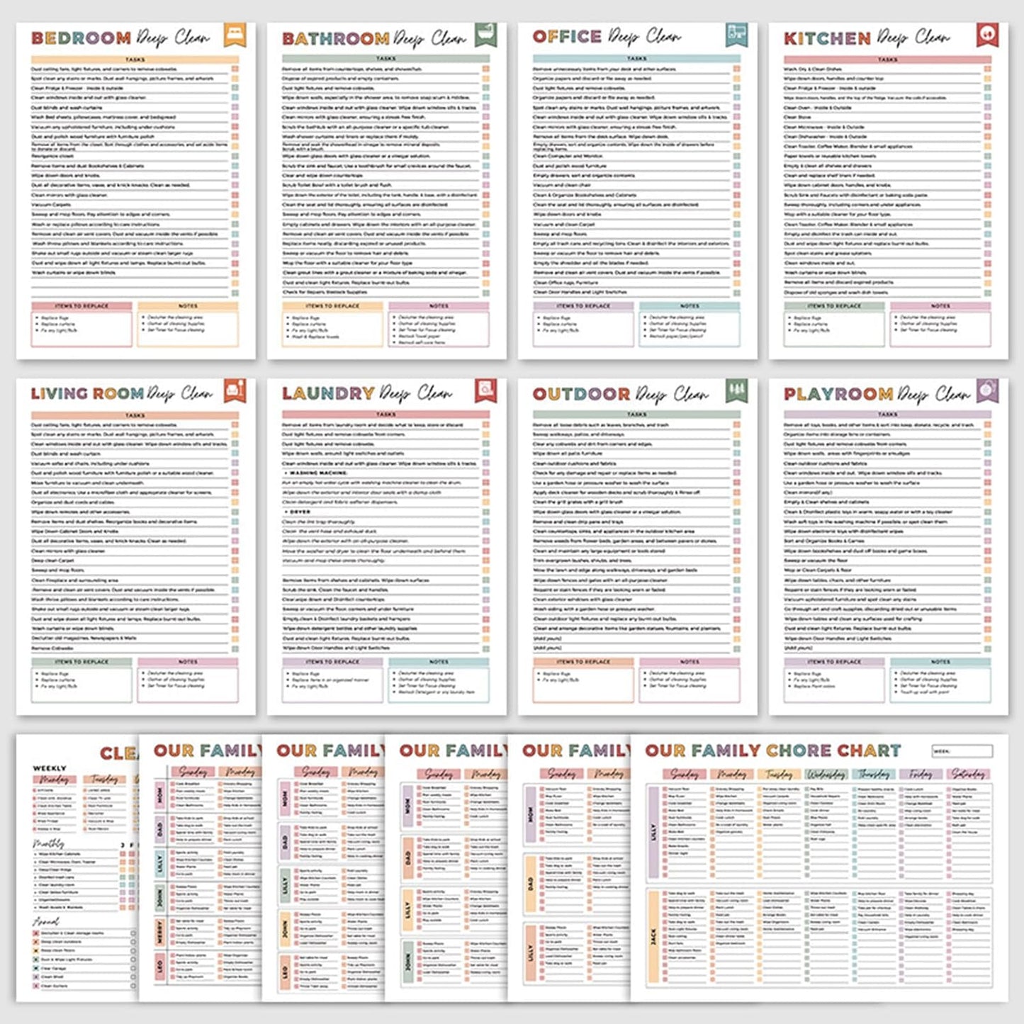 The ClarityFlow Planner - Household Cleaning Made Simple! + 50% OFF