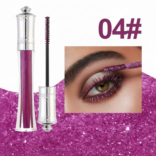 The AuraSpark Glitter Mascara — Waterproof Sparkling Color + Buy 1 Get 1 FREE