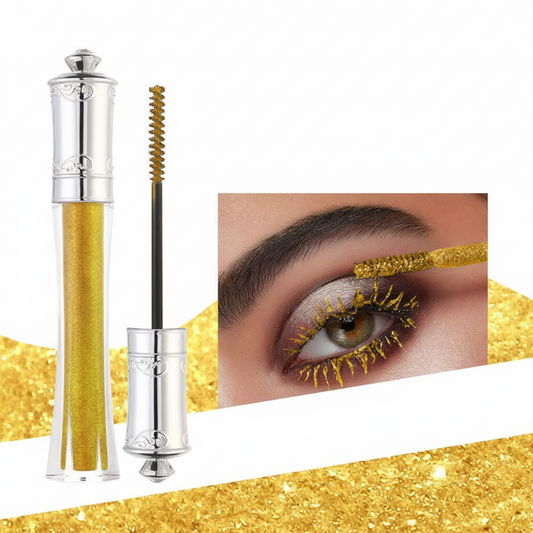The AuraSpark Glitter Mascara — Waterproof Sparkling Color + Buy 1 Get 1 FREE