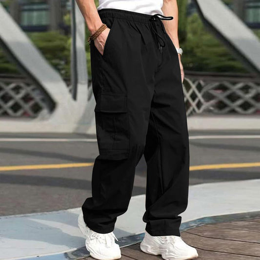 Strider™ – Loose Fit Casual Pants with Multiple Pockets & Drawstring Waist + 50% OFF