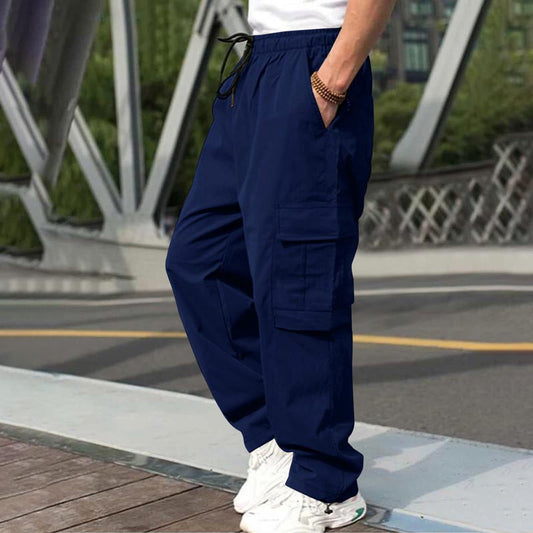 Strider™ – Loose Fit Casual Pants with Multiple Pockets & Drawstring Waist + 50% OFF