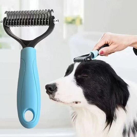 Pelten™ – Dual-Sided Dematting & Deshedding Pet Grooming Comb + 50% OFF