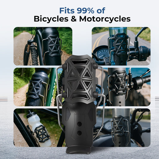 Ridgehold™ – Adaptive Universal-Fit Bike Bottle Holder with Secure Grip & One-Hand Access + 50% OFF