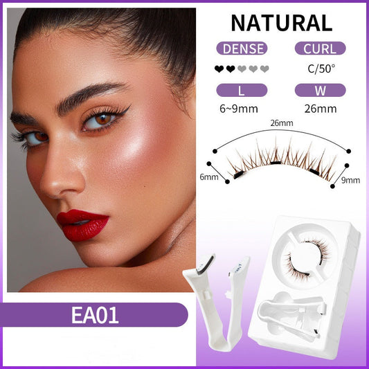 Plumelle™ – Reusable Magnetic Lashes with Built-In Eyeliner Effect & Applicator + Buy 1 Get 1 FREE