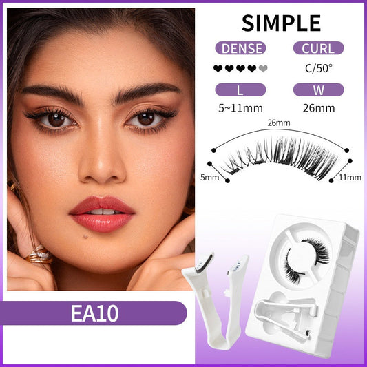 Plumelle™ – Reusable Magnetic Lashes with Built-In Eyeliner Effect & Applicator + Buy 1 Get 1 FREE