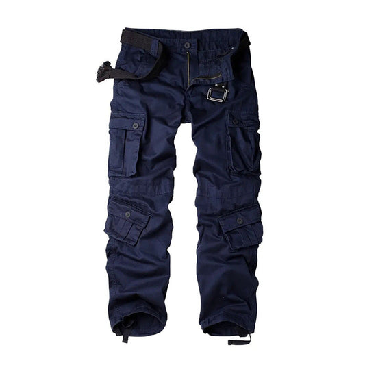 Marlow™ – Multi-Pocket Cotton Cargo Pants for Men + 50% OFF