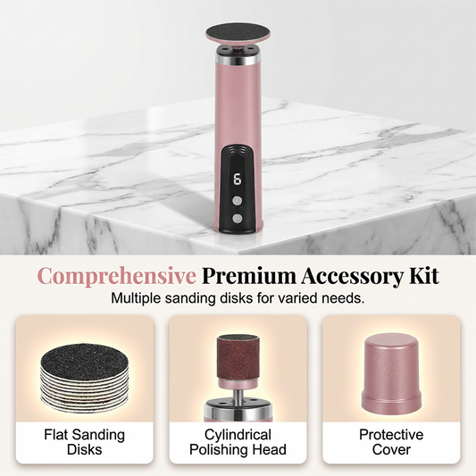 The AuraSmooth Pro Callus Remover — Salon-Quality Smoothing at Home + 50% OFF