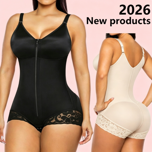 Hushform™ – 360° Compression Zip-Up Tummy Control Shapewear Bodysuit + 50% OFF