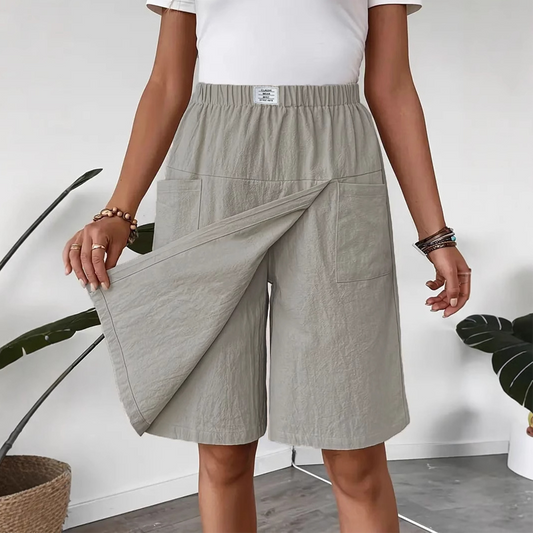 Glidelle™ – Asymmetric Wrap Skort with Hidden Shorts & Pockets + 50% OFF
