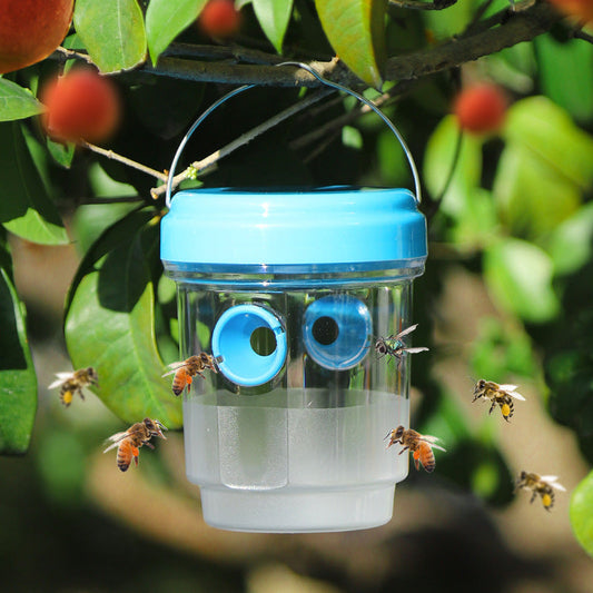 Duskbeacon™ – Solar-Powered LED Wasp & Yellow Jacket Trap with Dual Entry Tunnels +50% OFF
