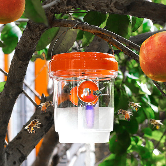 Duskbeacon™ – Solar-Powered LED Wasp & Yellow Jacket Trap with Dual Entry Tunnels +50% OFF