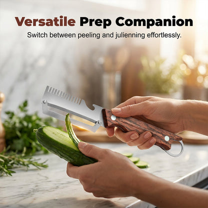 Harvesta™ – 3-in-1 Peeler, Julienne Slicer & Bottle Opener Kitchen Tool + 50% OFF