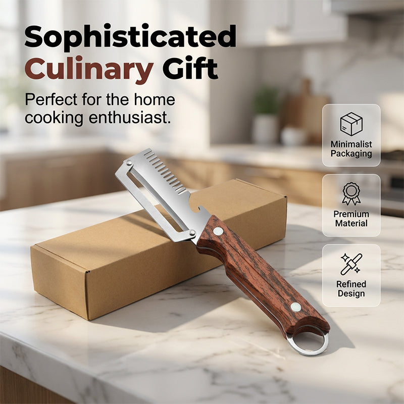 Harvesta™ – 3-in-1 Peeler, Julienne Slicer & Bottle Opener Kitchen Tool + 50% OFF