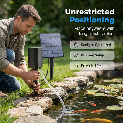 Sunbrook™ – Solar-Powered Pond Aerator with High-Efficiency Panel & Easy Setup + 50% OFF