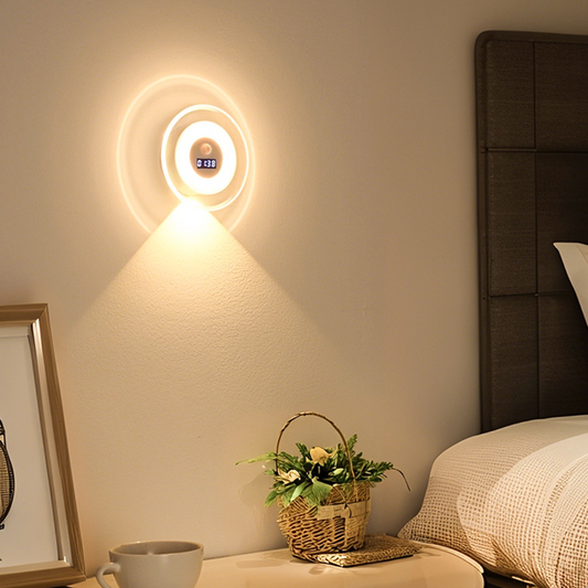 Duskell – Motion Sensor LED Night Light With Digital Clock & 3 Light Modes + 50% OFF