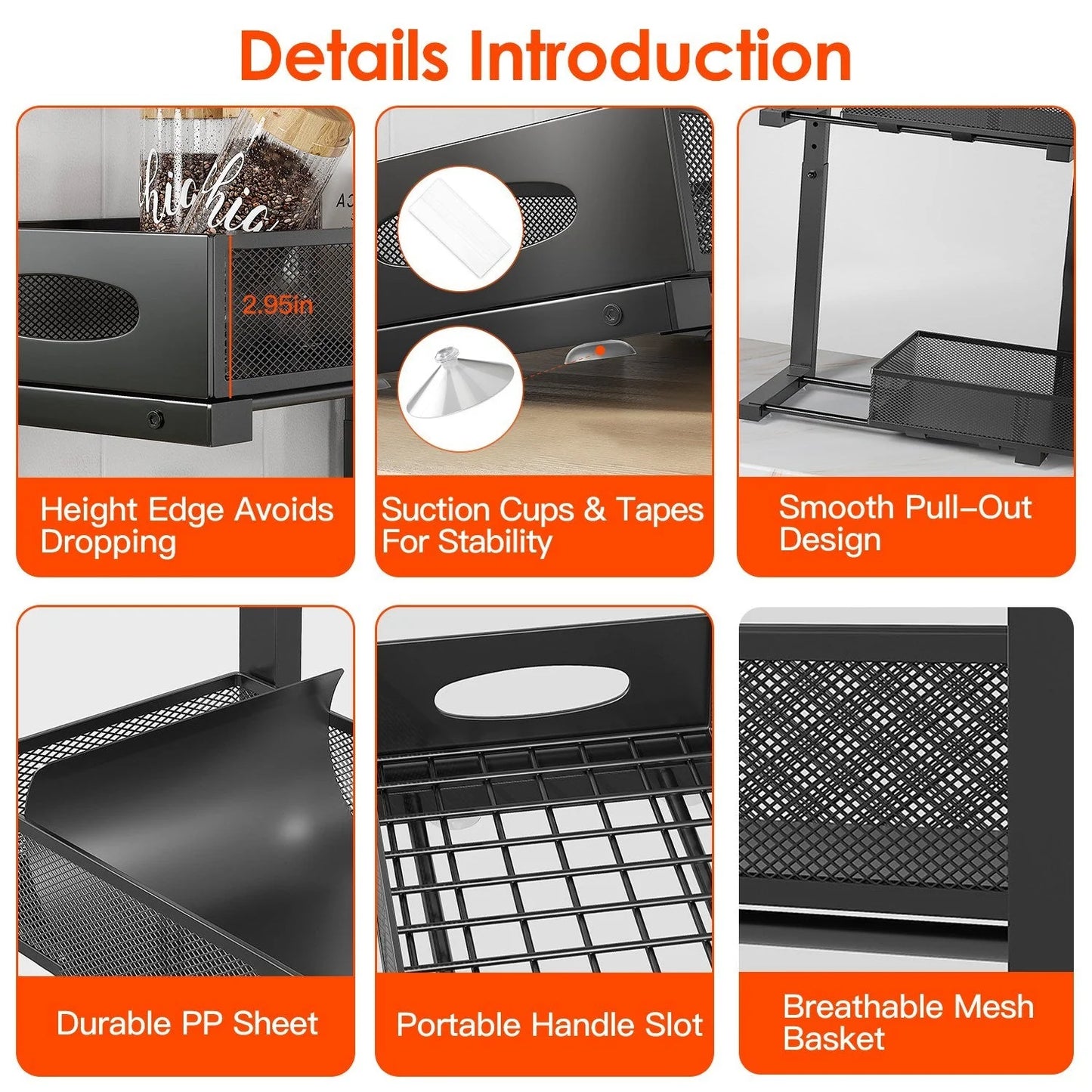 The Cabinet Glide Organizer - 2-Tier Sliding Storage + 50% OFF