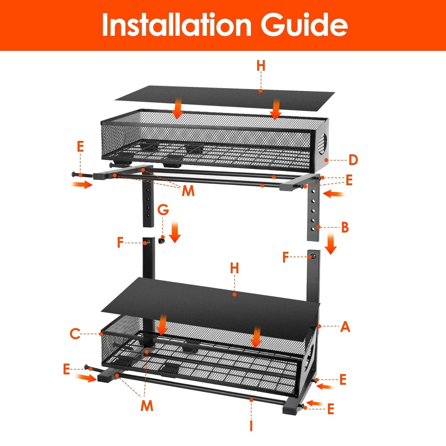 The Cabinet Glide Organizer - 2-Tier Sliding Storage + 50% OFF