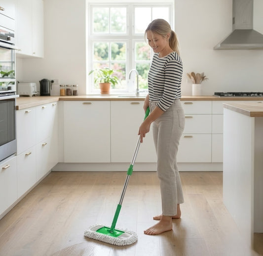 Gripwell™ – Reusable Chenille Microfiber Mop Pads for Swiffer Sweeper + Buy 2 Get 2 FREE